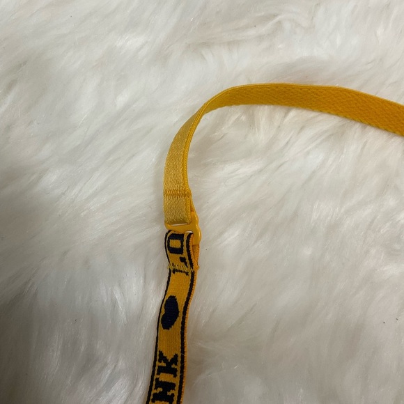 Rare Vintage PINK Victoria's Secret Yellow and Blue Striped Bra - Picture 7 of 11